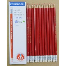 STAEDTLER施德樓可擦拭鉛筆(盒) 紅色/藍色